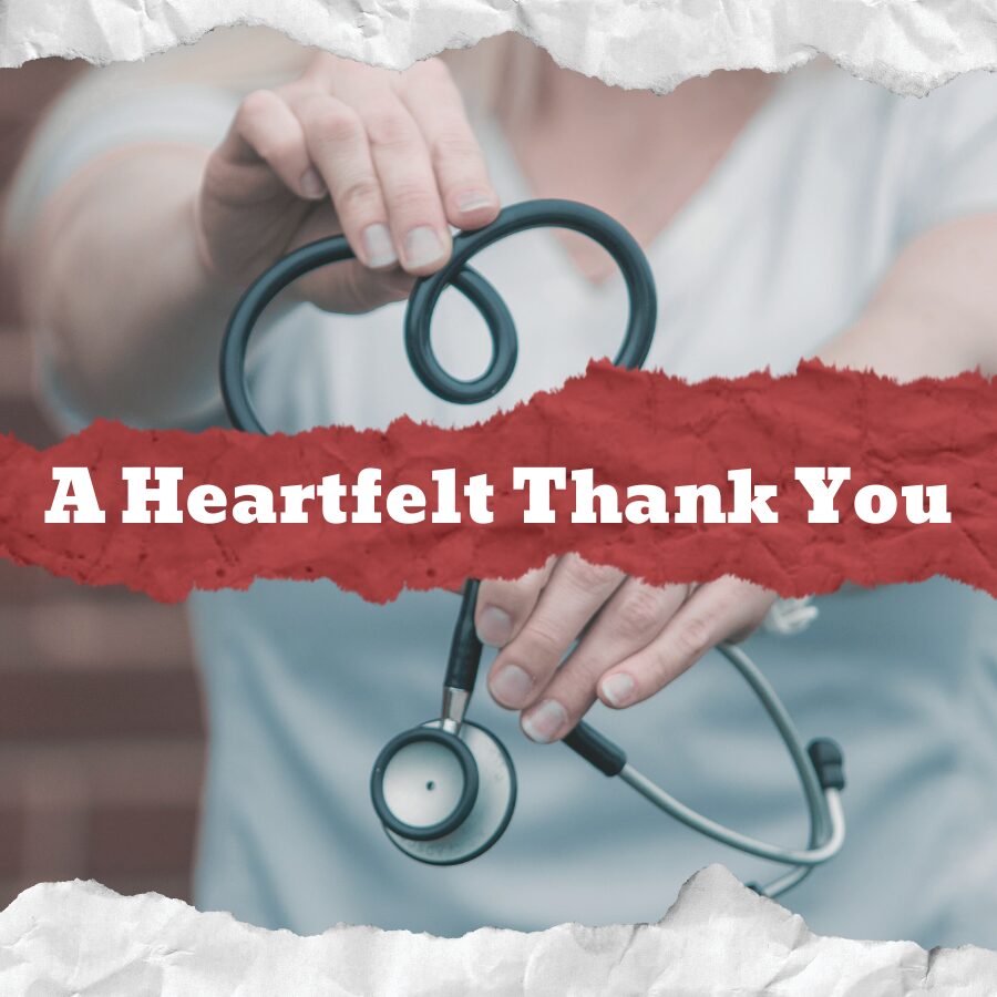 A Heartfelt Thank You