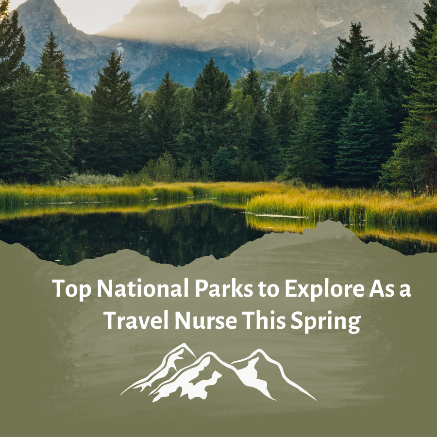 Top National Parks to Explore As a Travel Nurse This Spring